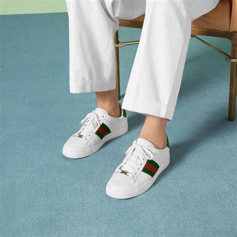 gucci ace sneakers style|Gucci ace sneakers on sale.